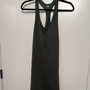 Alo Yoga Dark Green exercise dress